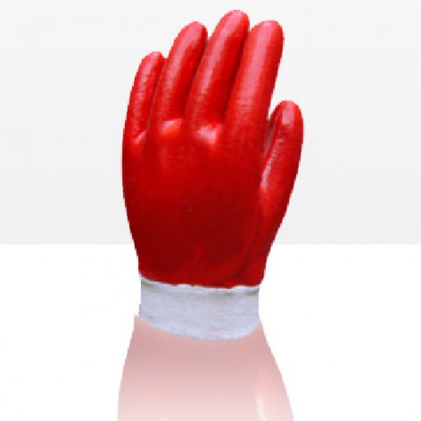 Guante De Pvc P/Elastizado Dorso Completo Protección de Manos