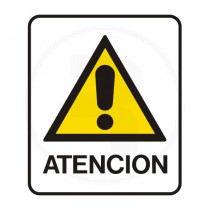 Cartel 7-5 Señal de Advertencia