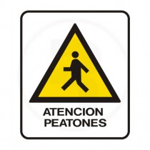 Cartel 7-95 Señal de Advertencia