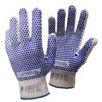 Guante FORTEX 24-100 Doble moteado azul