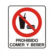 Cartel de prohibición  1-100