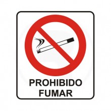 Cartel de prohibición  1-5