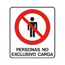 Cartel de prohibición  1-95