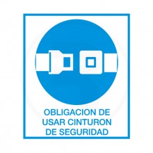 Cartel de obligatoriedad 3-130