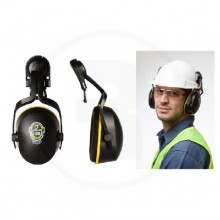 Protector Auditivo de copa L-340 Para Casco Con Adaptador