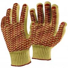 Guante SAETA 24-110 Doble criss cross rojo